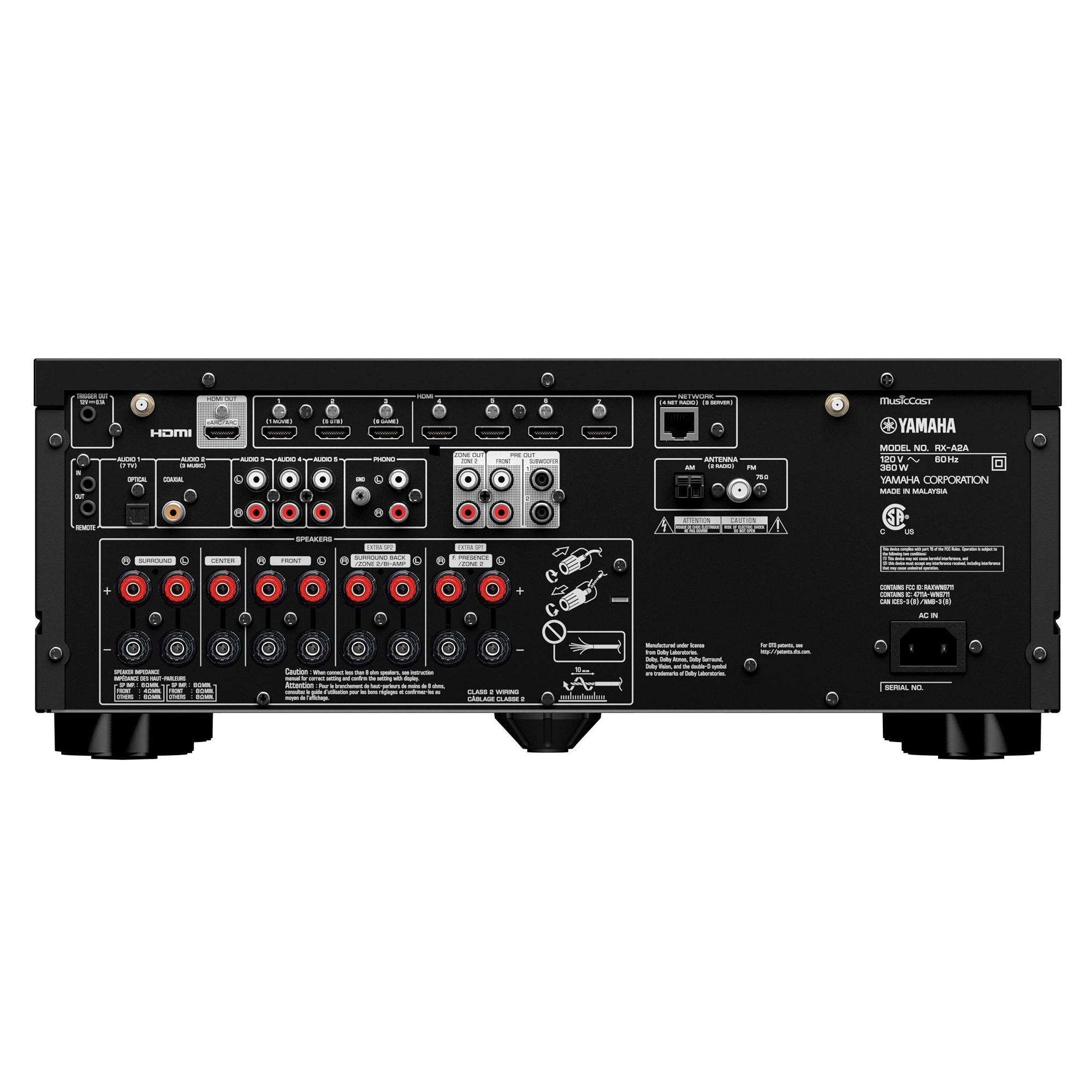 AV Receiver Yamaha RX-A2A