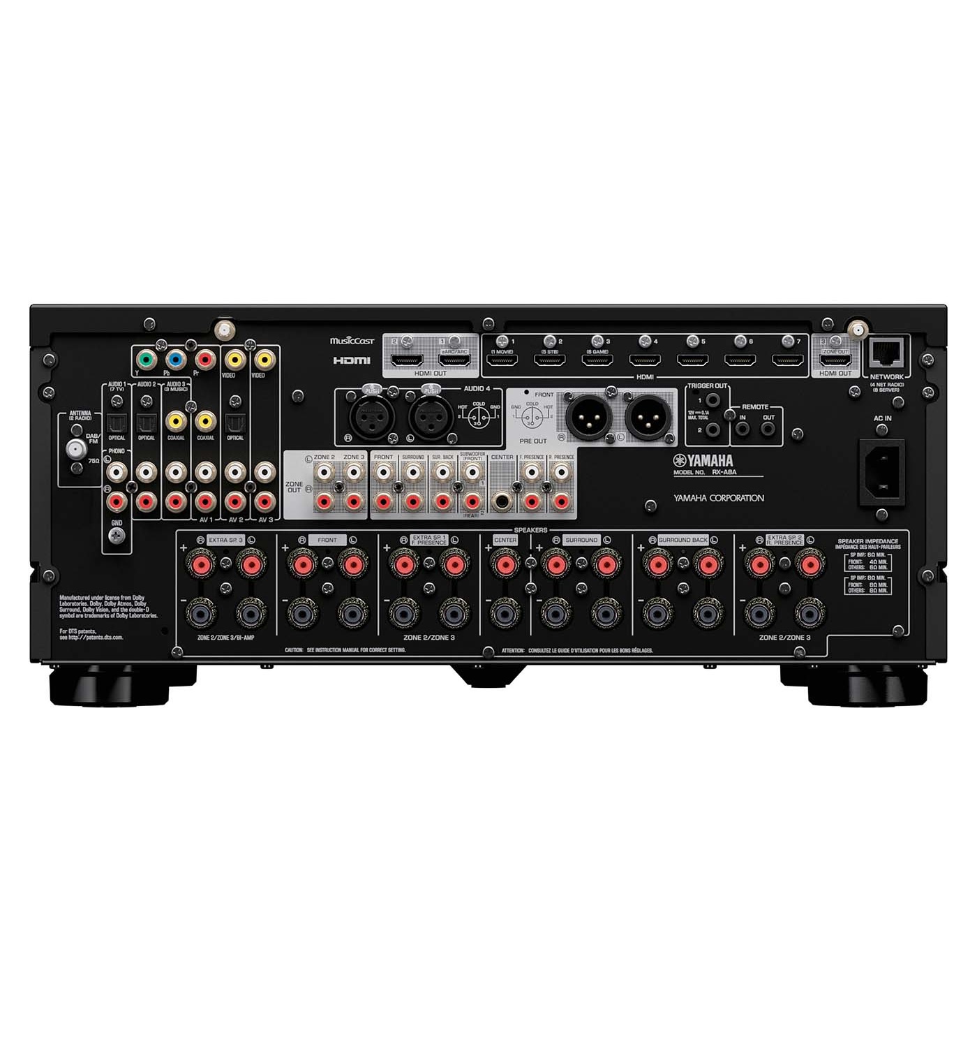 AV Receiver Yamaha RX-A8A